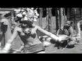 Old Borneo, A Mystical Tribal Dancer With Sape Mu
