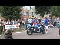Dunk over a motorbike