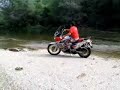 africa twin po rzece (Czarnogóra) africa twin po rzece (Czarnogóra)