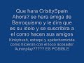 barroquismo ataca a cristtyspain demente loco