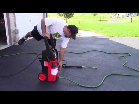 Electric Power Washer Leaking Oil :   Fixed