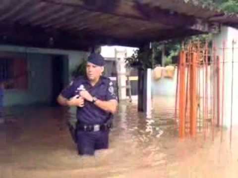 ENCHENTE NA CIDADE DE SALTO