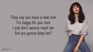 Maria Mena -  I Dont Wanna See You With Her (Lyric