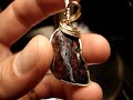 Wire Wrapped Pietersite Cabochon