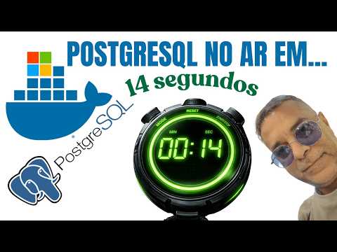Como eu consigo configurar o servidor PostgreSQL em apenas 14 segundos no MacOS, Linux ou Windows?