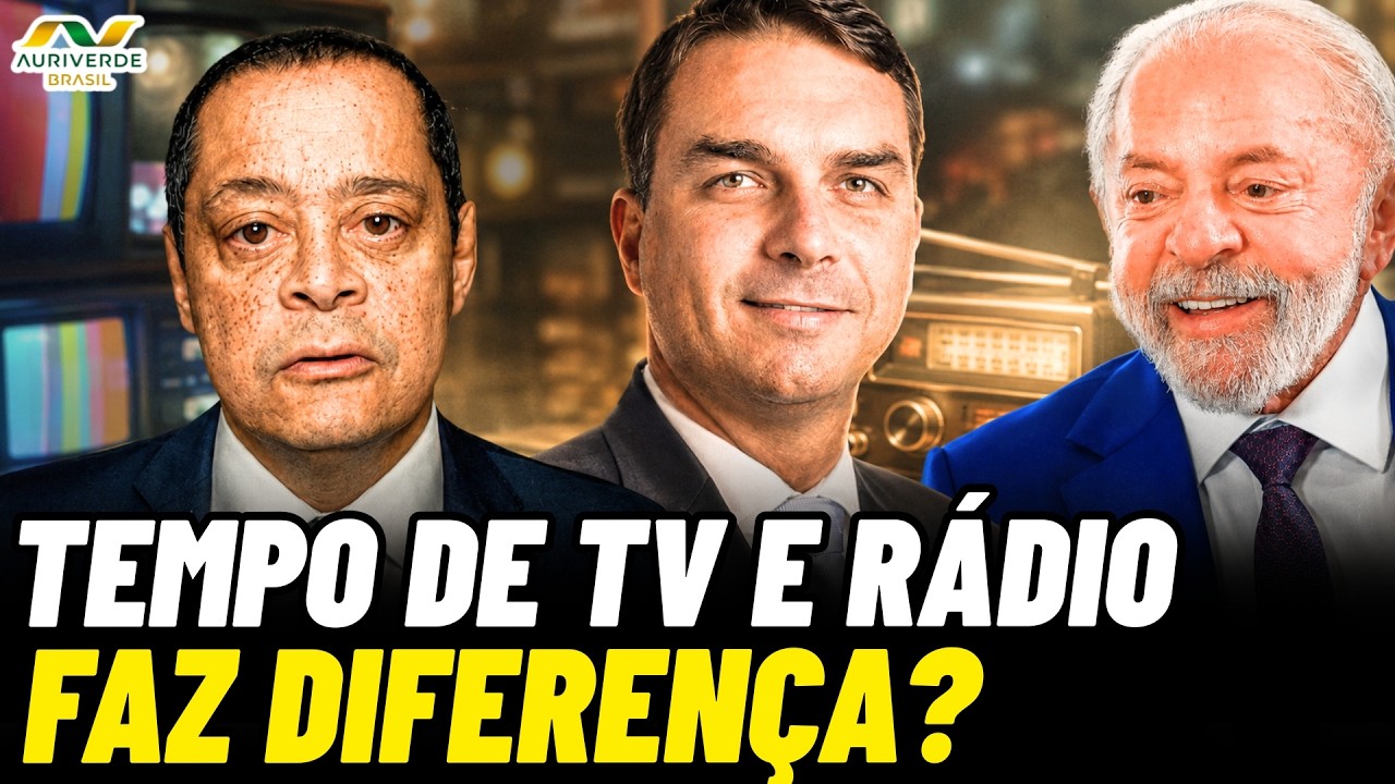 Tempo de rádio e Tv será decisivo na eleição? | Análise de Jorge Serrão