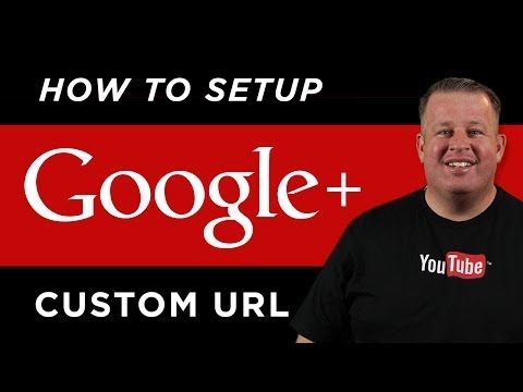 how to set url for youtube channel