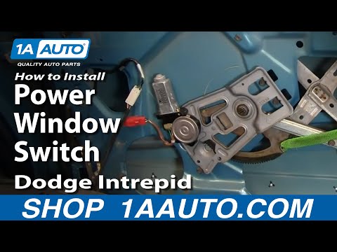 How To Install Replace Power Window Switch Dodge Intrepid 93-97 1AAuto.com