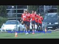 gerland  entrainement de l ol saison 2008/2009