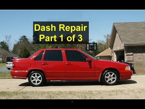 Volvo S70, V70, 850 Dash Removal For Noise / Evaporator Replacement Part 1 of 3 – Auto Repair Series