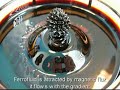 Ferrofluid on the track of a Meatgrinder