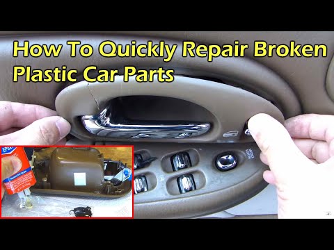 how to repair broken plastic