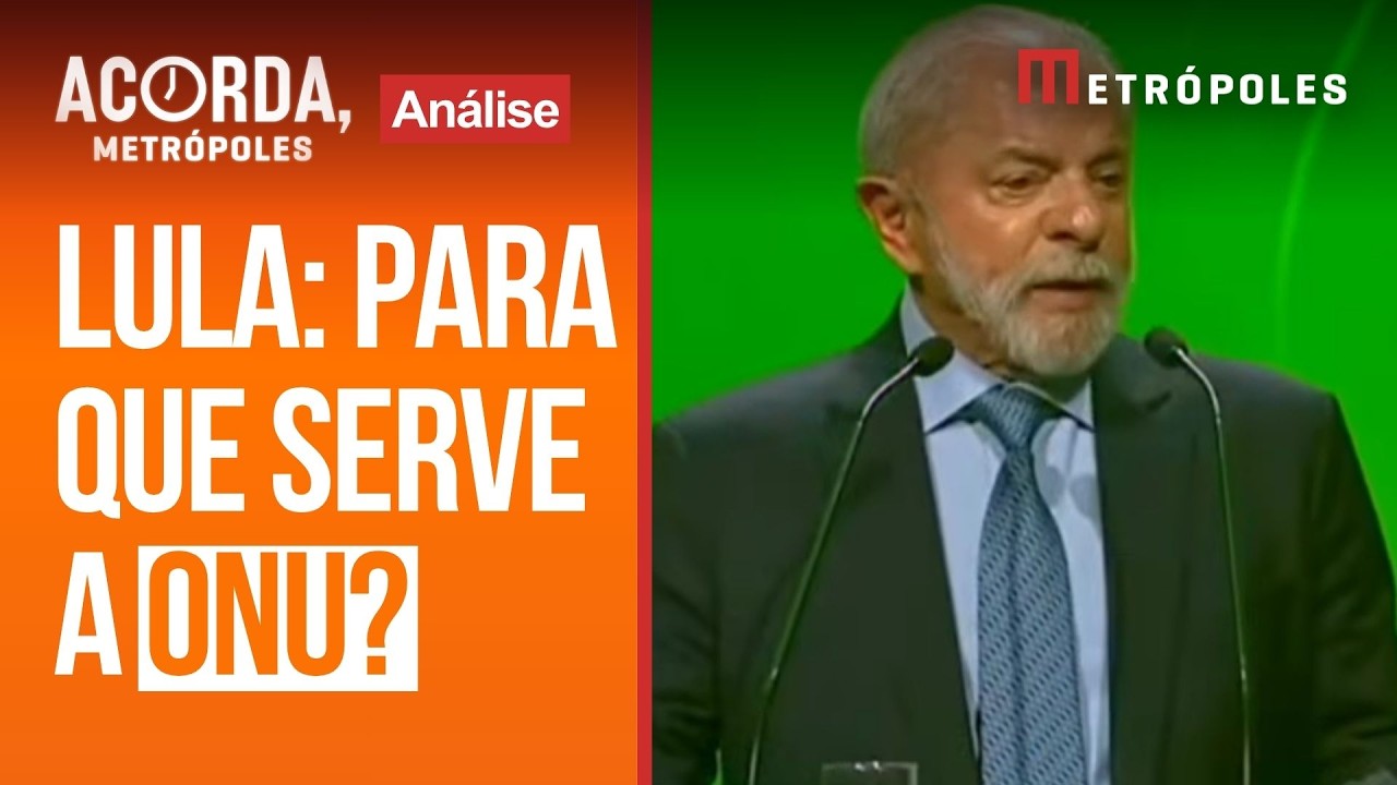 Lula critica ONU, Trump e outros líderes por guerras