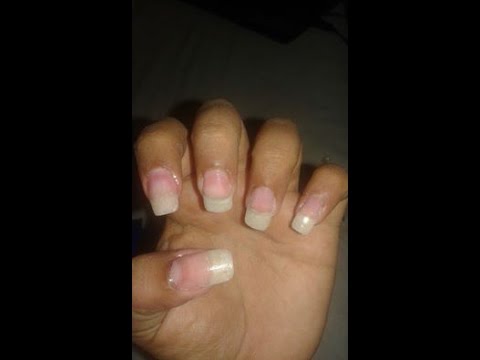 Alongamento de unha com farinha de trigo por Mib Caviccs