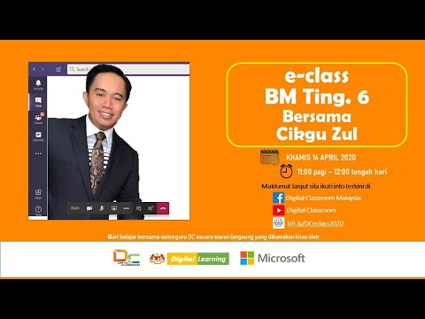 Bahasa Melayu Tingkatan 6 bersama-sama Cikgu Zulkarnain