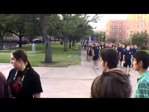 Dinner with Texas A&M Corps of Cadets at Duncan Hall