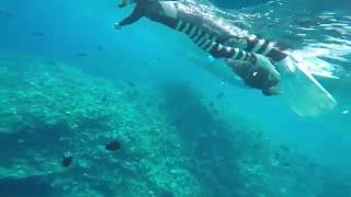 Manzamo cape Onna son .watersport tour guide surfing sup kitesurfing snorkeling waterfall