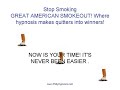 Stop smoking Great American Smokeout Valley Forge Pa NJ Hyp