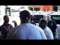 90Nickel and Slaughterhouse out front of Hotel with Vishes S