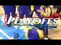 Rocky (Nuggets mascot) messes with the Lakers (+Chuck)