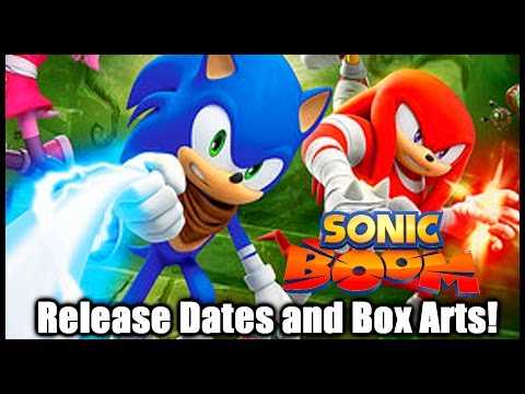 Sonic Boom (Wii U and 3DS) - Release Dates and Box Arts!