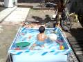 videos de dudu na pisina de casa