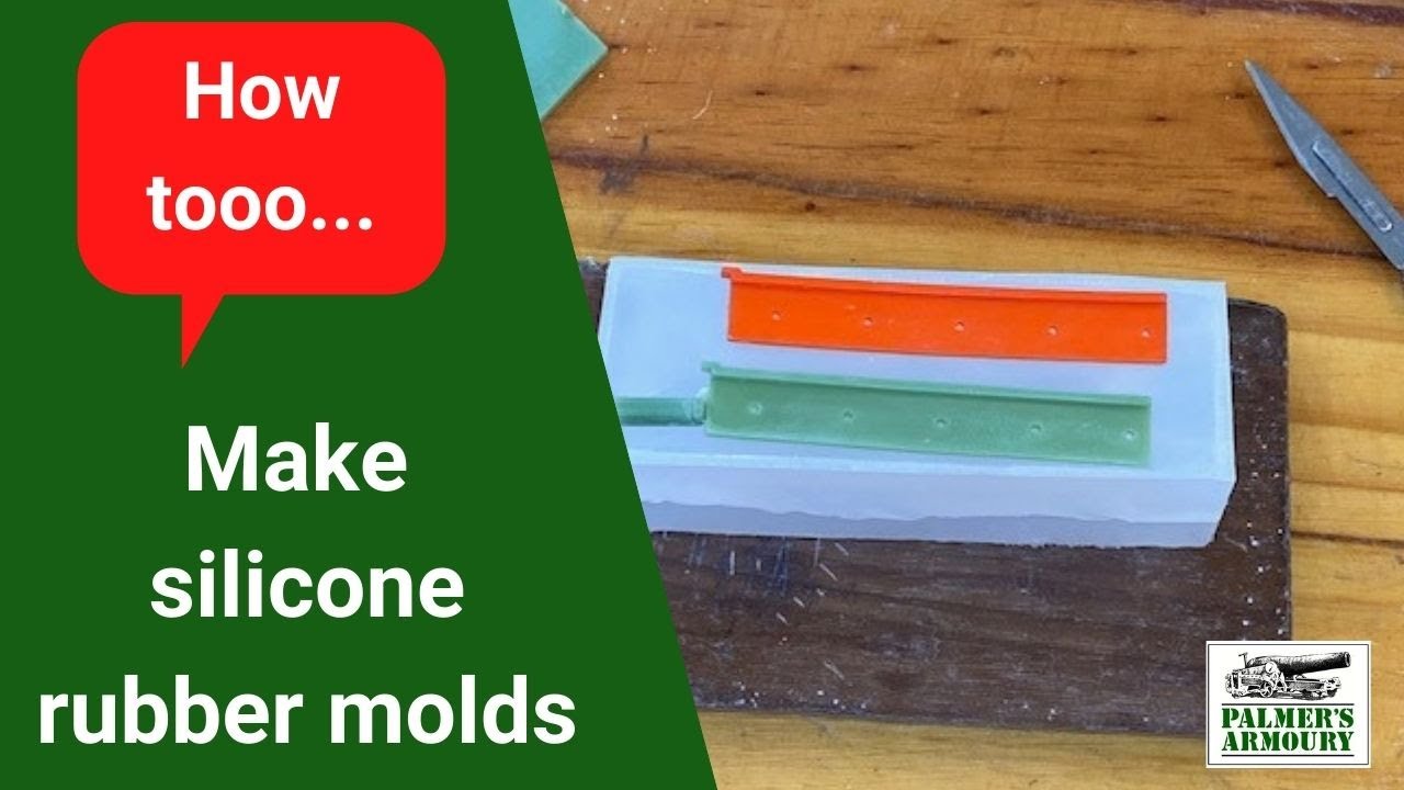 Manufacturing silicone rubber models for cannon modelling