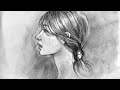 How to Draw a Profile Profile Drawing Girl Easy to Draw
