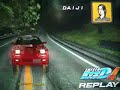 Me vs. Ryousuke @ Akina DH, Night Rain