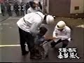 Riots in the Nishinari Ward in Osaka Prefecture Japan