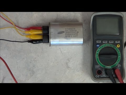 how to test a capacitor