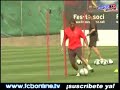 FC Barcelona - Sesión con pocos efectivos