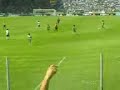 gordito estadio corona bailando y festejo del gol
