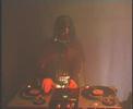 Scratching Darth Vader Scratching Darth Vader