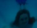 Underwater monofin swimming