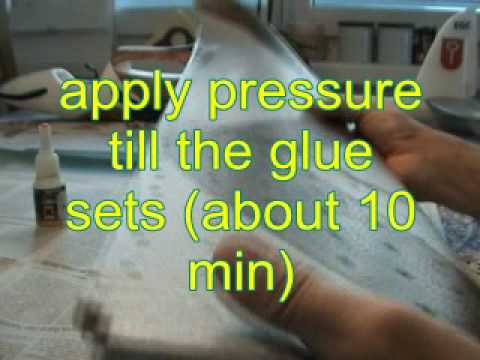 how to repair z foam
