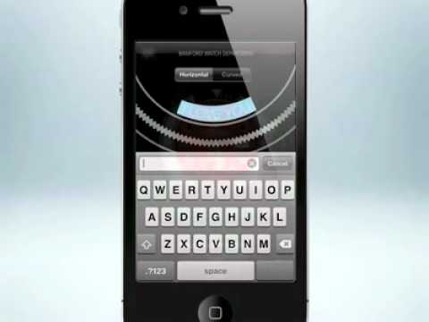 Video | Bamford Watch Department iPhone App Preview