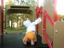 Shubham climbs his first steps...!