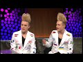 Jedward on their Olympic torch carrying duty