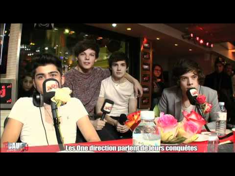 parlent - Les One Direction parlent de leurs conquêtes C'Cauet sur NRJ de 21h minuit ! Pour plus de kiff, abonne-toi ! http://www.youtube.com/subscription_c... Retrou...