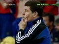 Soccer fan has a boner and jumps for it