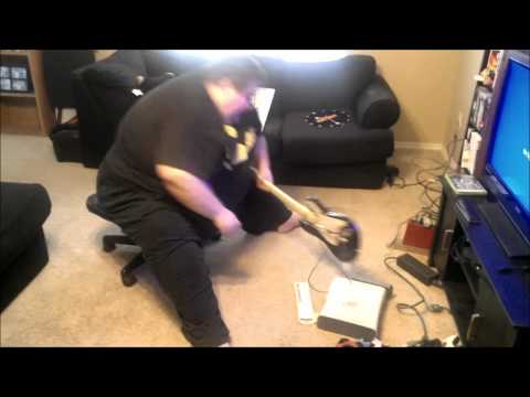 fatman - Francis destroys his xbox in an all out xbox rage over people calling him fat online For those worried about this xbox: I bought it used in 2007 and its been...