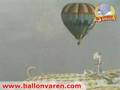 Tandemsprong parachutisten vanuit een luchtballon