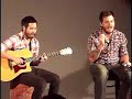 Thrice \"Moving Mountains\" Unplugged accoustic
