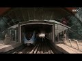 DUBAI-METRO Red Line Rashidiya→Jebel Ali ドバイメトロ・レッドライン 全区間 ドバイ