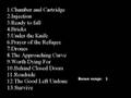 videos de Rise Against, The Sufferer And The Whitness song menu.