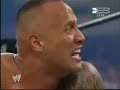 wwe backlash 2003 goldberg vs  the rock  2/3 
