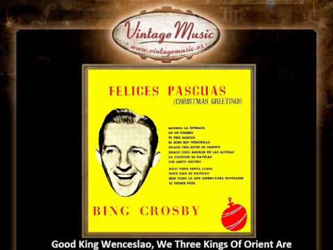 Bing Crosby - We Three Kings Of Orient Are lyrics