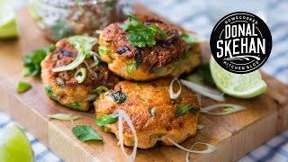 Mini Thai Fish Cakes with Cucumber Relish