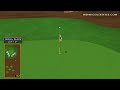 Golden Tee Great Shot on Monument Valley!